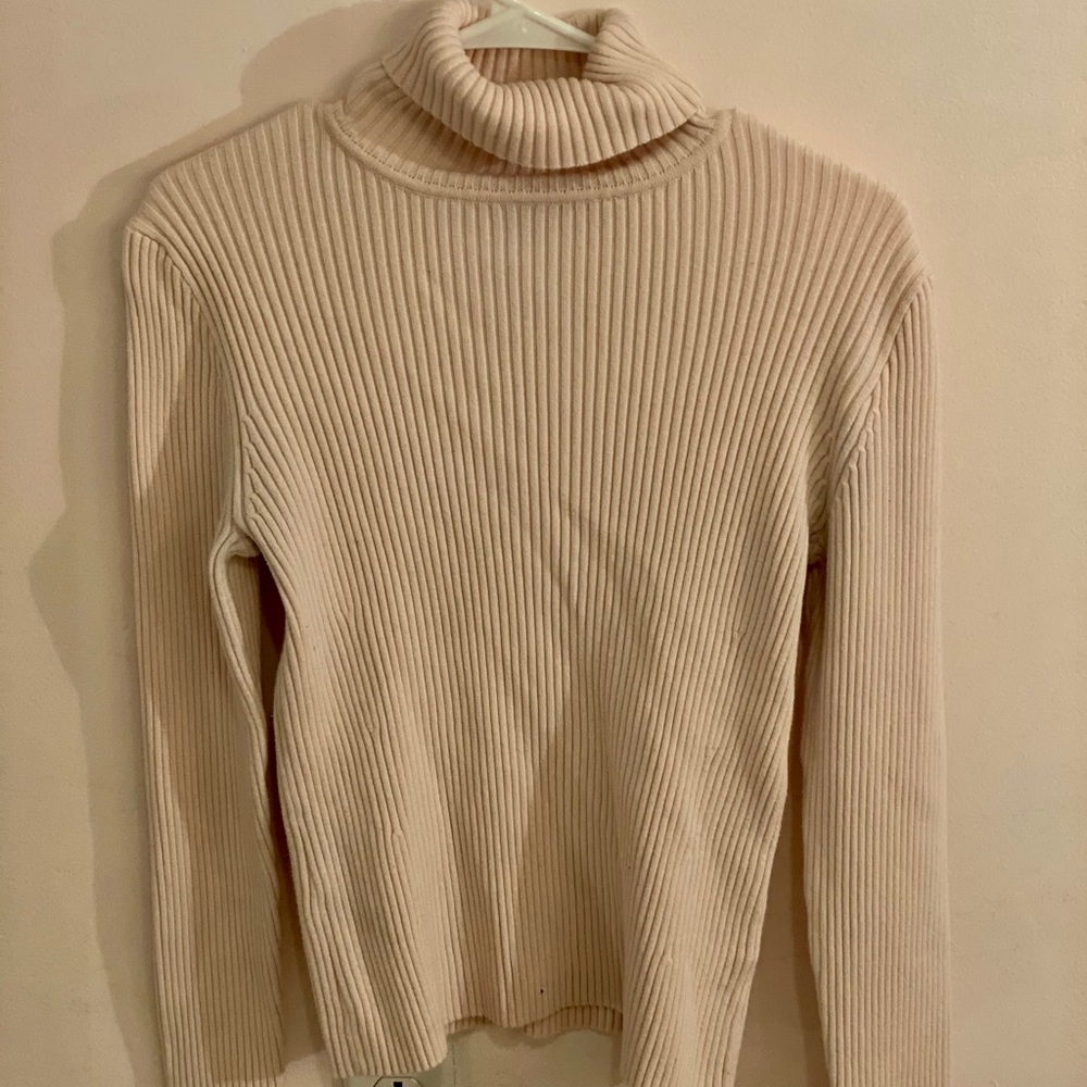 Light Pink Gap Turtleneck